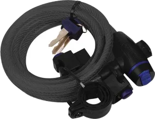 Oxford Cable Lock 12mm x 1800mm - Smoke