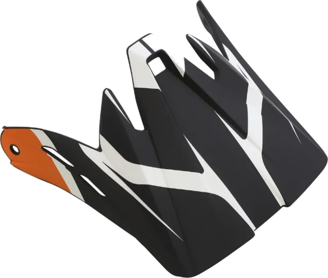 Z1R Rise Flame Visor Kids Helmet Accessories, orange