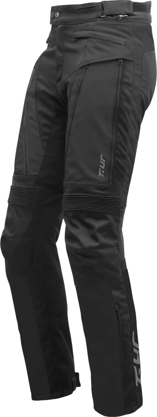 T.ur Gibraltar Textile Trousers - Black, Black