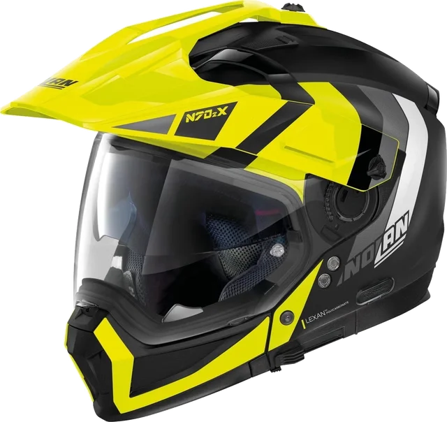 Nolan N70-2 X Decurio N-Com Helmet, black/yellow