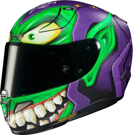 HJC Rpha 11 Helmet Green Goblin, Green Goblin