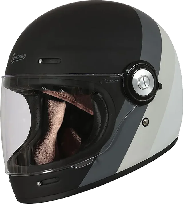 Origine Vega Full Face Helmet, Black / White