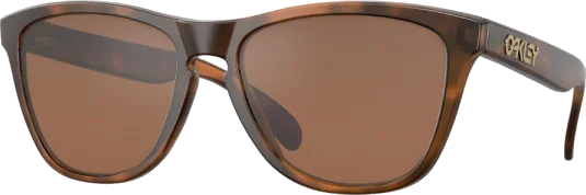 Oakley Frogskins Sunglasses - Matt Tortoise - Prizm Tungsten, Brown