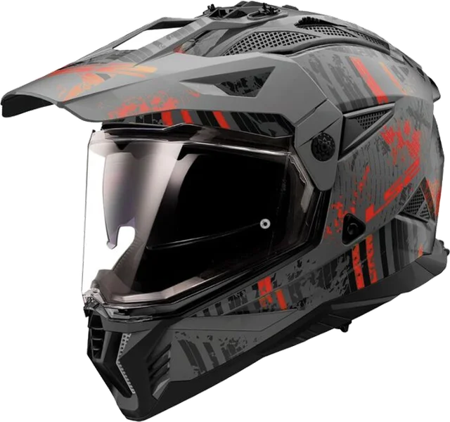 LS2 Blaze II Crazy Adventure Helmet W/ SunShield