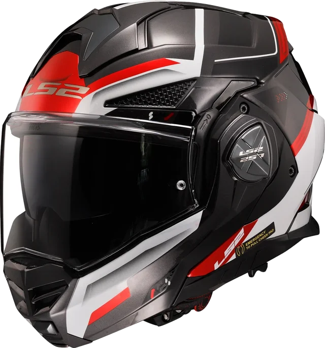 LS2 Advant X - Spectrum Black / White / Red, Black / White / Red