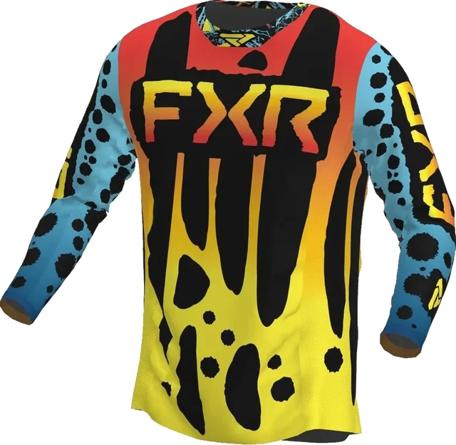 FXR Podium Off-Road Jersey, dart frog