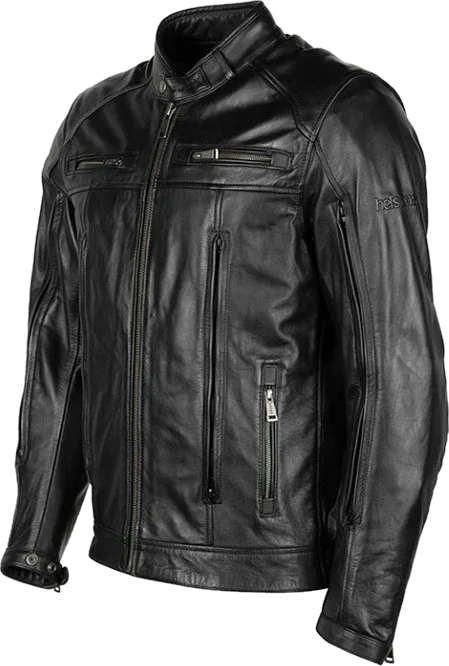 Helstons Vento Air Leather Jacket Black