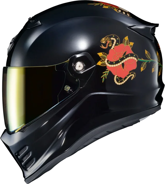 Scorpion EXO Scorpion Covert FX The Litas Helmet CLOSEOUT, gloss black
