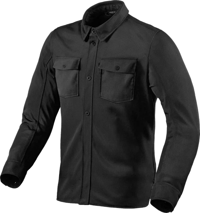 REV'IT! Tracer Air 2 Overshirt (MD), Black