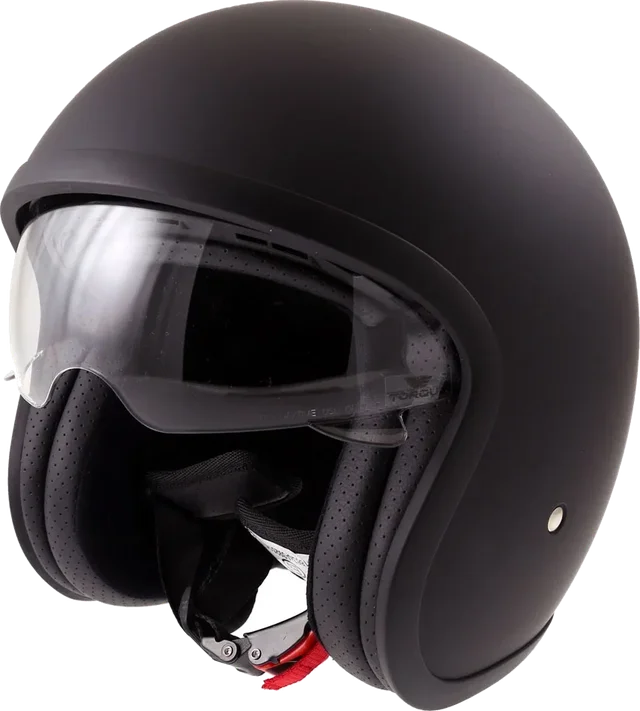 Torque V537 Helmet Matt Black, Matt Black