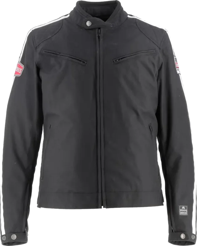 Helstons Racing Motul Edition Motorcycle Textile Jacket, black/white