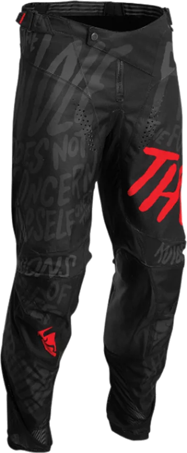 Thor Pulse Counting Sheep Pants, black/red