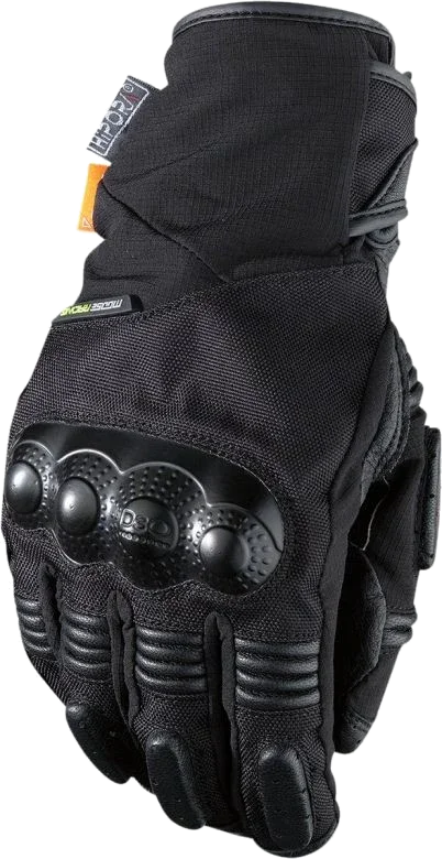 Moose Racing ADV1 Short Waterproof Gloves - No Shipping to CA or NY, Black