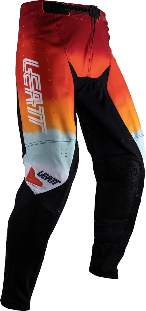 Leatt 4.5 Sunrise 2025 Motocross Pants, black/white/red/orange