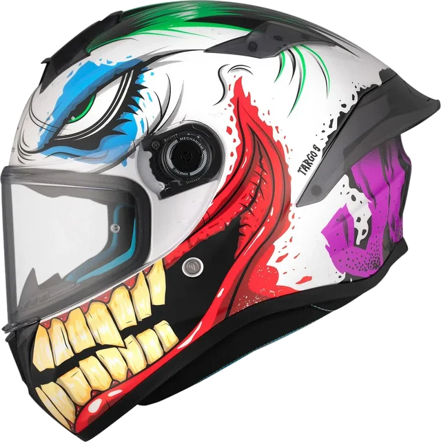 MT Targo S Helmet Joke, Red