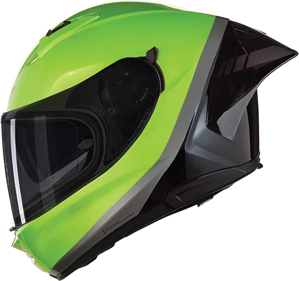 Nolan N60-6 Sport Vern Speciale Full Face Helmet 348 - Green / Black, fluo yellow black