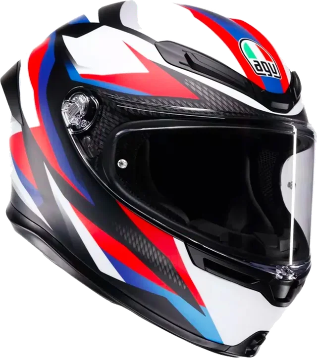 Agv K6 S E22.06 Helmet Timewarp Black/Red/Blue