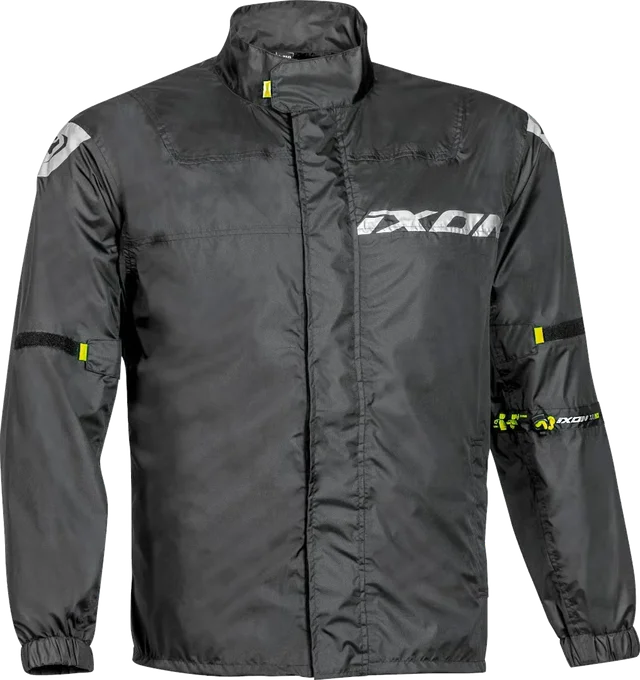 Ixon Madden C Rain Jacket, black/yellow