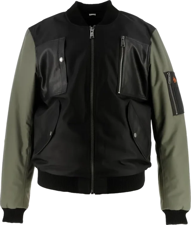 Helstons H-bomb Jacket, black/green