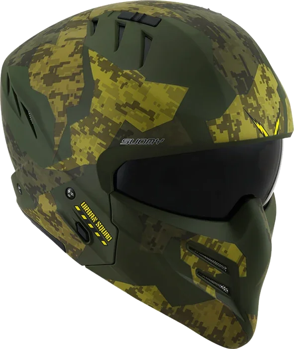 Suomy Armor Urban Squad Helmet Camo Green Matt