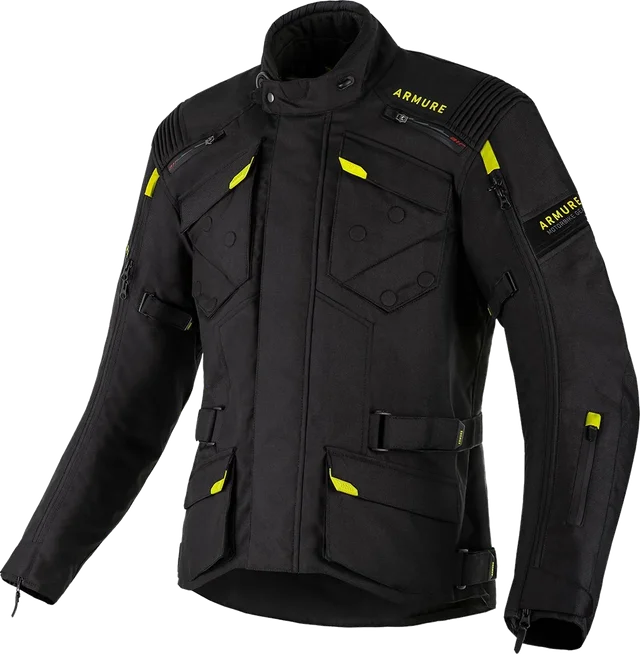 ARMURE Aren Waterproof Black / Yellow Fluo
