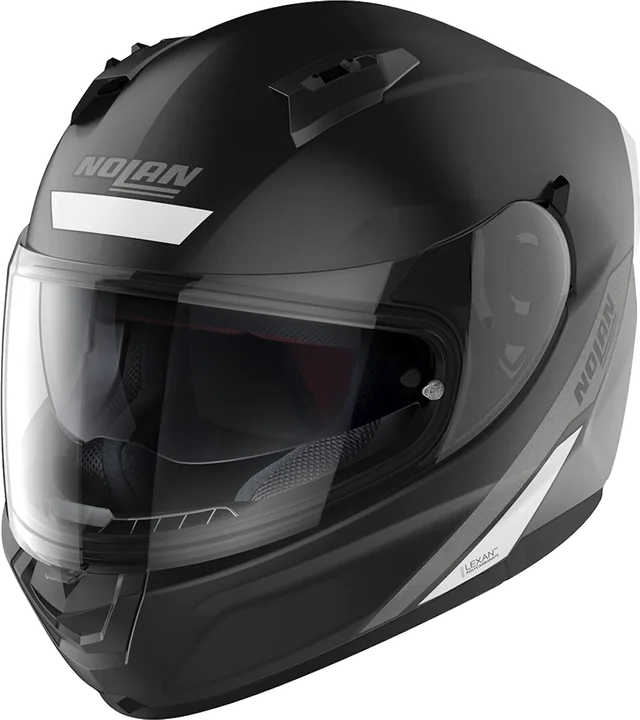 Nolan N60-6 Staple Helmet, black matt/white