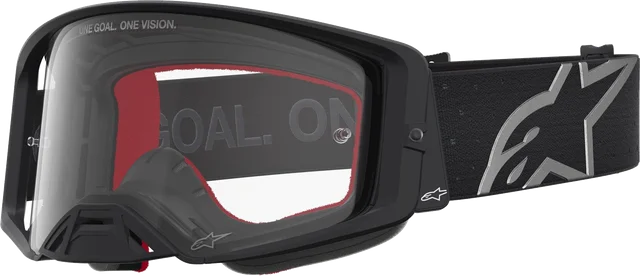 Alpinestars Supertech Vesta Motocross Goggles, black/silver