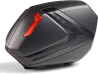 Givi Side Suitcases 37 Liters Monokey Red Reflectors