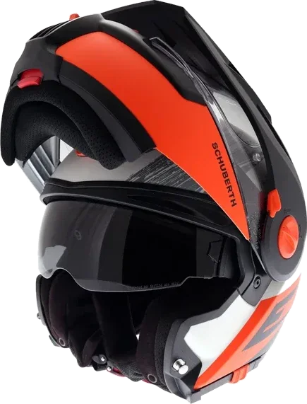 Schuberth E1 Crossfire Helmet Orange
