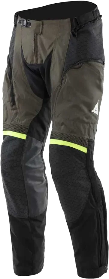 Dainese Super Adventure Absøluteshell™ Gore-tex® Pants, Black / Tarmac / Fluo Yellow