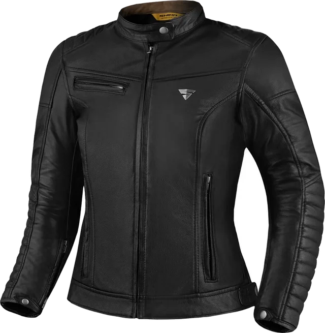SHIMA Winchester 2.0 Ladies Motorcycle Leather Jacket, black
