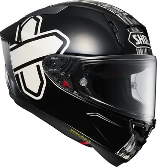 Shoei X-Fifteen Cross Logo