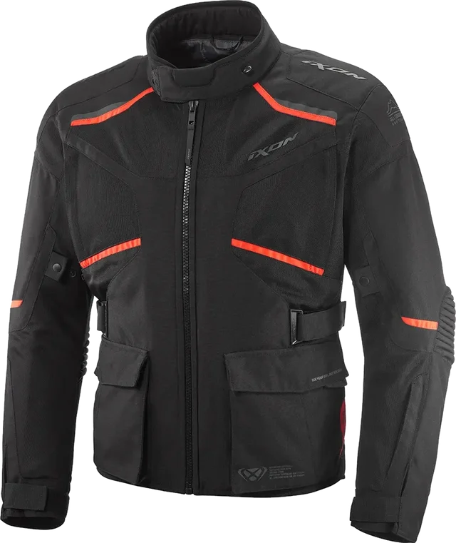 Ixon Midgard Air C Touring Jacket, black/red