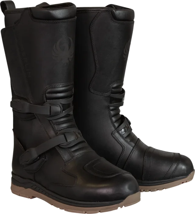 Merlin G24 Adana D3O Motorcycle Boots, black