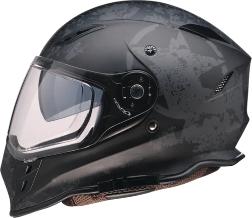 Z1R Nemesis Speed Demon Full Face Helmet, Black