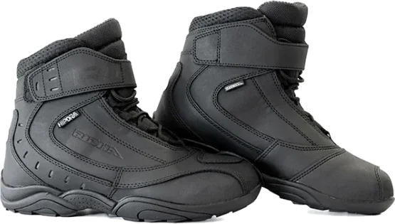 Richa Slick Waterproof Short Boots - Black / Black, black