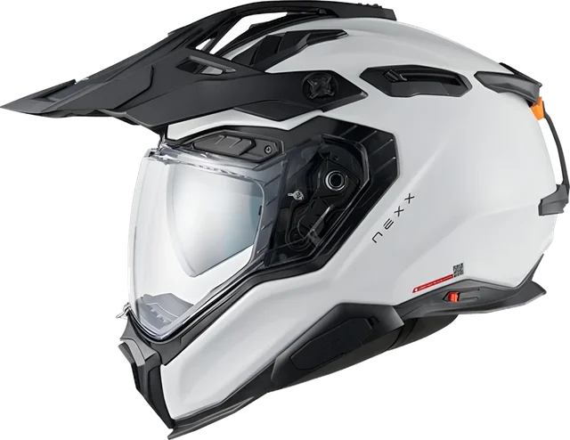 Nexx X.WED 3 Plain Motocross Helmet, Pearl White