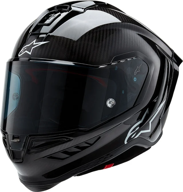 Alpinestars Supertech R10 Solid Carbon Fiber FIM Helmet