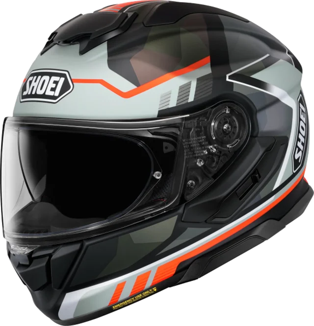 Shoei GT Air 3 Boldaro Helmet, black/grey/orange