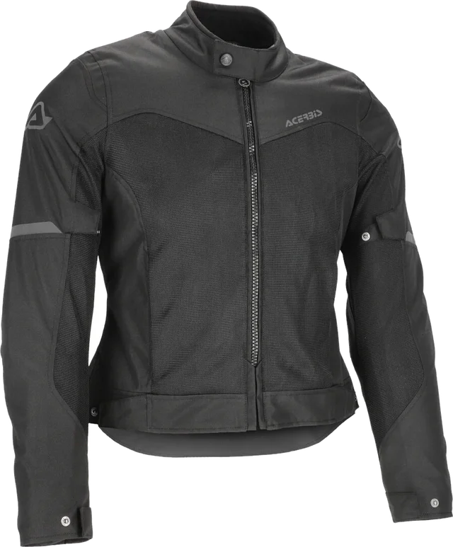 Acerbis Ramsey Vent 2.0 Mesh Ladies Grey Yellow Textile Jacket, black