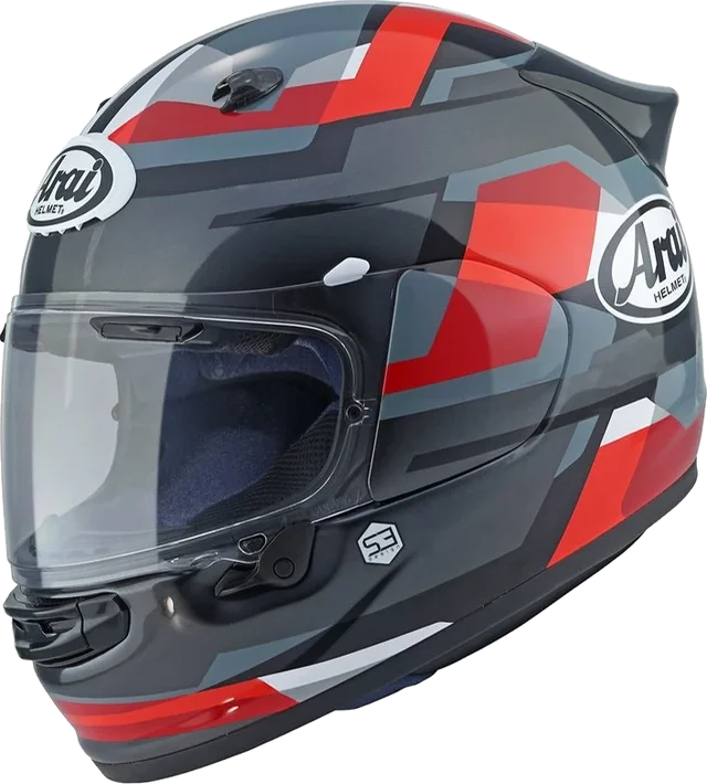 ARAI Quantic Abstract Red, Red