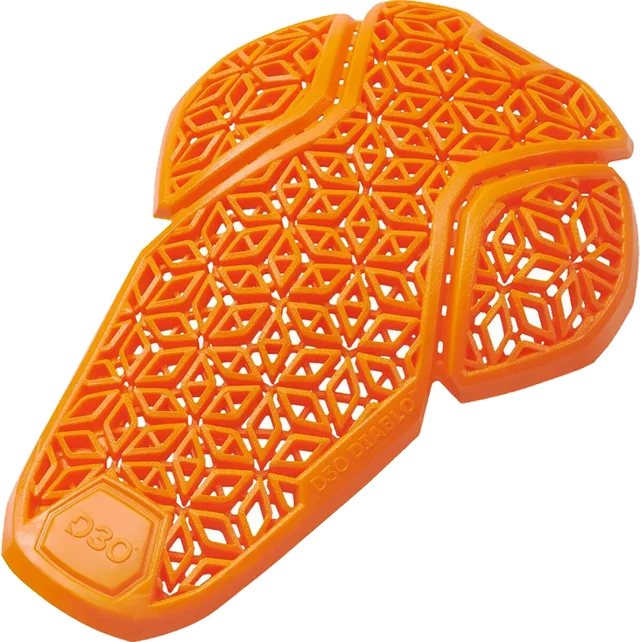 Icon D3o® Diablo L1 Knee Guards, Orange