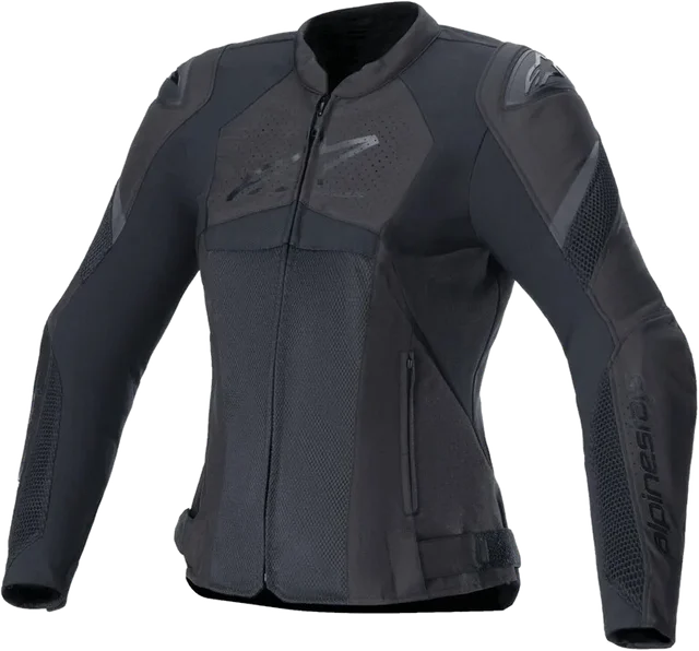 Alpinestars Women Stella T-GP Plus R V4 Airflow Jacket, Black/Black