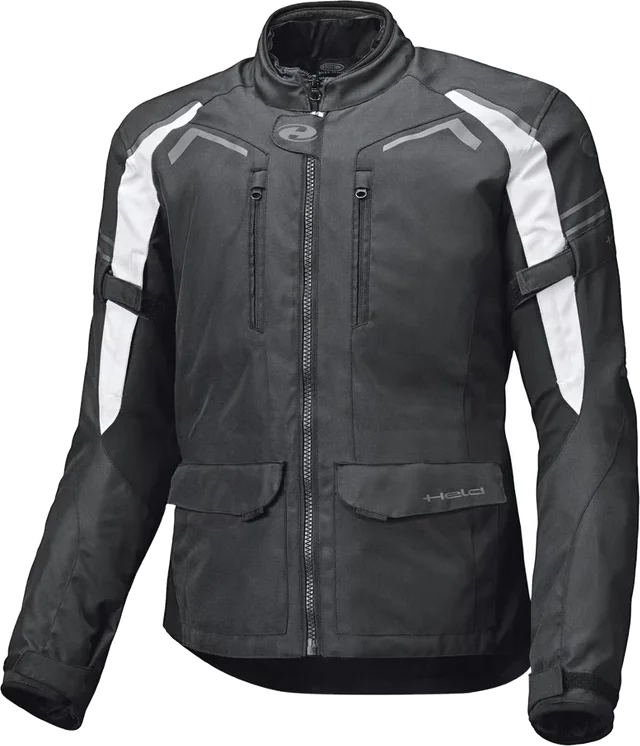 Held Kane waterproof Ladies Motorcycle Textile Jacket, black/white