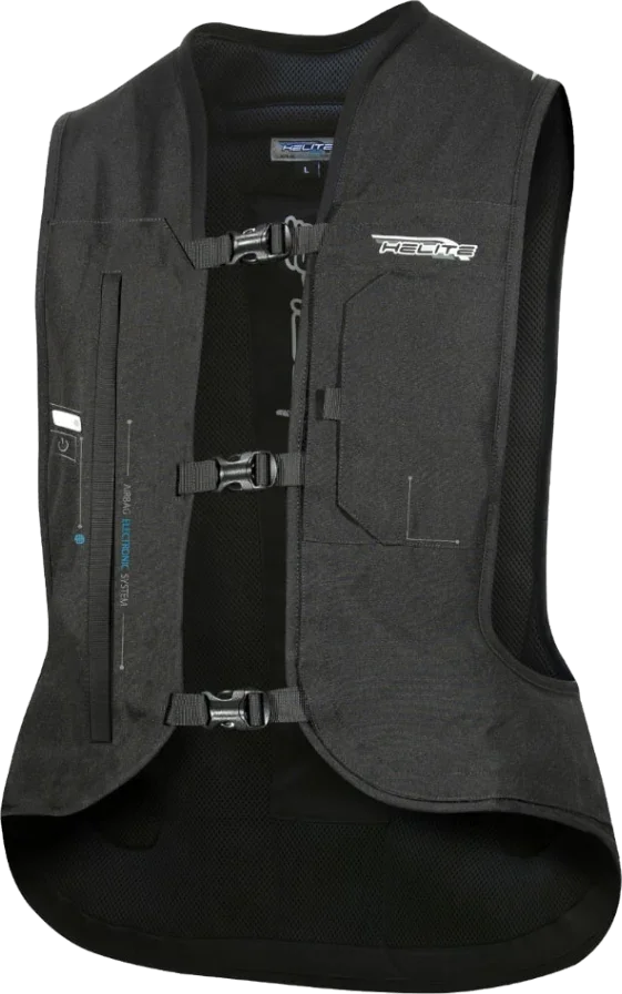 Helite E-Turtle 2 Airvest - Black, Black