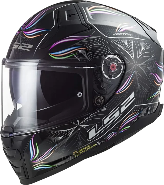 LS2 Vector II Helmet Tropical Black/White