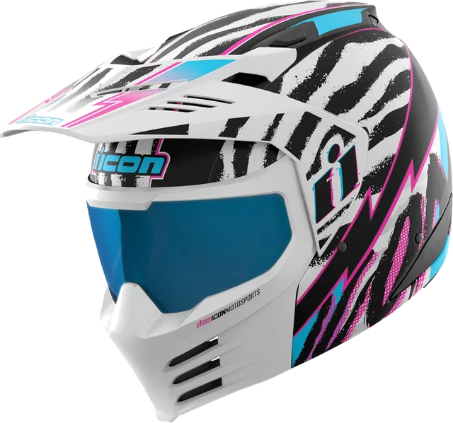 Icon Elsinore Rad Dawn Helmet CLOSEOUT, white