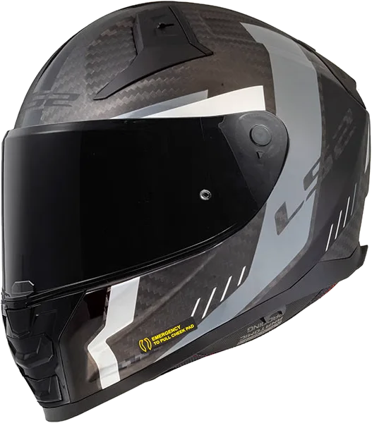LS2 Vector 2 Carbon - Grid Matt Black / Grey, Grid Matt Black / Grey