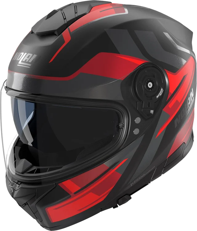 Nolan N80-8 TRITTICO Black / Red / Anthracite, black/grey/red
