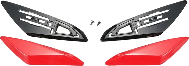 Shoei Upper Air Intake Vent Shine Red For NXR 2 Helmets
